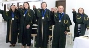 Juramento dos membros da Seccional ALCA de Braço do Trombudo.